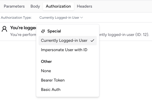 Authorization Options